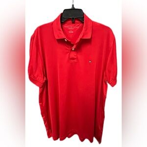 Tommy Hilfiger Classic Red Polo Shirt